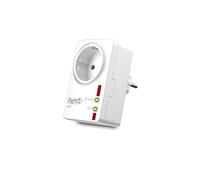 FRITZ!DECT 200 | Prise domotique | Prise connectée conçue pour le réseau domestique | Mesure la consommation d'énergie | Configurable pour économiser l'énergie | Version internationale