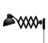 Fritz Hansen Applique murale Kaiser Idell 6718-W à ciseaux extractible Noir mat