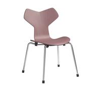 Fritz Hansen Chaise d'enfant Grand Prix Wild rose frêne peint-chrome