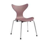 Fritz Hansen Chaise d'enfant Liljan Wild rose frêne peint-chrome