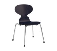 Fritz Hansen Chaise d'enfant Myran Midnight blue frêne peint-chrome