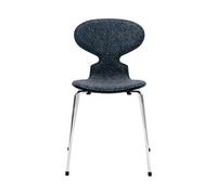 Fritz Hansen - Chaise rembourrée Bleu
