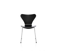 Fritz Hansen Chaise Série 7 3107 - Laquée - noir - chromé