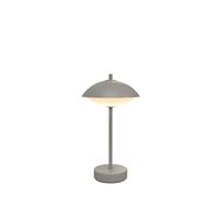 Fritz Hansen Clam Portable Akku Tischleuchte, Nine Grey