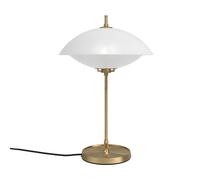 Fritz Hansen Lampe de table Clam 50 cm Opal-brass