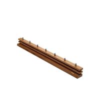 Fritz Hansen Porte-manteau Cutter Teck. 7 pcs boutons