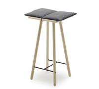 Fritz Hansen Tabouret de bar Georg bas Chêne