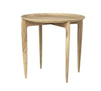 Fritz Hansen Tray Table Basse Chêne Ø45