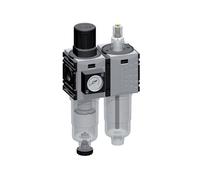 FRL 2 Parties G1/4'' 800l/min 0.5-8.0bar/7-116psi Semi-Auto Métal Futura 0