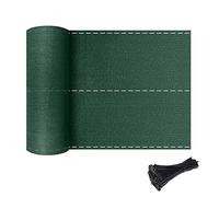 Froadp Brise-vue pour balcon avec œillets et cordon vert/anthracite 1.2x10m vert
