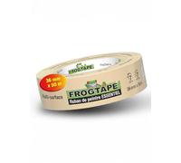Frog Tape Essential Ruban de Masquage Peinture 36mm x 50m, Adhésif de Peintre Intérieur et Extérieur, Enlèvement Sans Résidus 7 Jours, Scotch Masquage pour Bords Nets, Certifié FSC