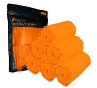 FROGG TOGGS Chilly Mini Serviettes de Cou rafraîchissantes, 6 pièces, 73,7 x 7,6 cm, 6 Pack - 29x3