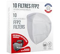 FROGMASK - Masque de protection - anti-pollution vélo, anti-pollen, anti-poussière - Réutilisable - lavable - un Filtre FFP2 Inclus - Fabriqué en France - Livraison gratuite