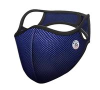 FROGMASK - Masque de protection - Masque Anti-Pollen - Masque Anti-Pollution Vélo - Moto - Lavable - Réutilisable - Bleu - Taille XL - 1 Filtre FFP2 Inclus - Made in France - Livraison Offerte.