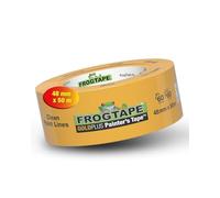 FrogTape GoldPlus Ruban de Masquage Washi 48mm x 50m, Adhésif de Peintre Intérieur et Extérieur, Enlèvement Sans Résidus 60 Jours, Scotch Peinture pour Bords Nets, Résistant UV