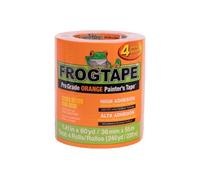 FrogTape Ruban de peintre orange de qualité professionnelle [haute adhérence]: 1.41 in. x 60 yds. (Orange) / 4-pack