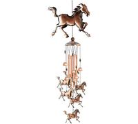 FROMCEO Carillon éolien en métal pour créer des mélodies douces pour l'esthétique extérieure - Carillon éolien étanche en forme d'animal
