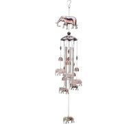 FROMCEO Carillon éolien en métal pour créer des mélodies douces pour l'esthétique extérieure - Carillon éolien étanche en forme d'animal