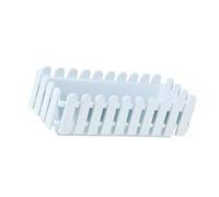 FROMCEO Conteneur de fleurs rectangulaire pour plantes en pot creux - Accessoires de cour
