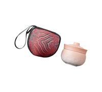 FROMCEO Ensemble de thé portable en céramique avec théière et tasse à thé miniature pour camping, randonnée, alpinisme, voyage
