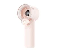 FROMCEO Ventilateur brumisateur portable rechargeable 5 vitesses de refroidissement pour maquillage, voyage, extérieur