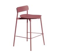 Fromme Barstool Tabouret de bar H 65 cm Petite Friture Marron rouge - 3701128117317