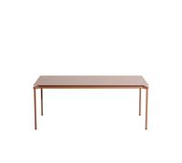 FROMME Table Rectangulaire 90x180 Terre Cuite