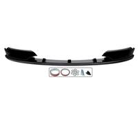 Front Splitter Spoiler Lip, Plastique ABS de haute qualité, Facile à installer, Noir brillant