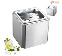 Froster Refroidisseur de verre, unité de comptoir à refroidissement rapide pour glaçage instantané des boissons, boîtier en acier inoxydable, pour cocktails, bières, boissons mélangées