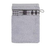 Frottana Fjord Gant de Toilette 15 x 20 cm en 100% Coton, Silver