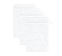 Frottana Gant de Toilette nacré 15 x 20 cm en 100% Coton, Lot de 3