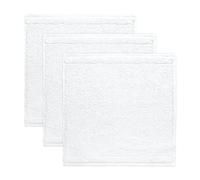 Frottana Lot de 3 Serviettes à Savon Pearl 30 x 30 cm en 100% Coton