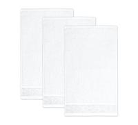 Frottana Lot de 3 Serviettes d'invité Pearl 30 x 50 cm 100% Coton