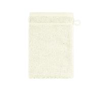 Frottana Pearl Gant de Toilette, Coton, Ecru, 20 x 15 cm