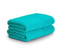 Frottana Pearl Lot de 2 Serviettes de Toilette 50 x 100 cm 100% Coton Motif océan