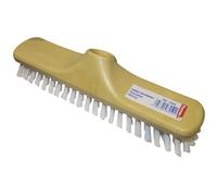 Balai frottoir fibres nylon blanches L 30 cm