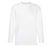Fruit of the Loom 61-038-0 T-shirt à manches longues - Ecru - XXX-Large