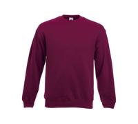 Fruit of The Loom 62-202-0, Pull-Over Homme, Burgundy, S
