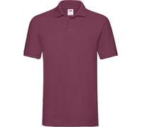 Fruit of the Loom 63-218-0 | Polo Premium Homme - Couleur : Bourgogne - Taille : 3XL