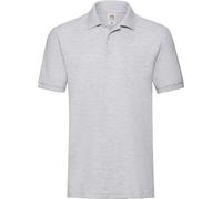 Fruit of the Loom 63-218-0 | Polo Premium Homme - Couleur : Heather Grey - Taille : 3XL