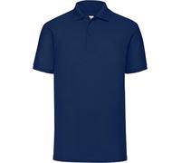 Fruit of the Loom 63-402-0 | 65/35 Polo piqué homme - Couleur : Bleu marine - Taille : 4XL