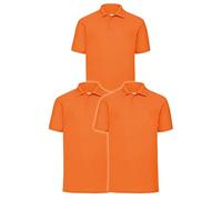 Fruit of The Loom 63-402-0, Polo Homme, Orange, M