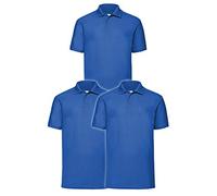 Fruit of The Loom 63-402-0, Polo Homme, Royal, L