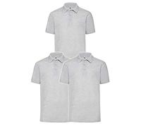 Fruit of The Loom 65/35 Polo Homme (Lot de 3)