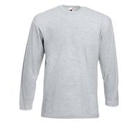 Fruit Of The Loom hommes T-Shirt à manches longues avec Encolure ronde