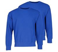 Fruit of the Loom Lot de 2 sweat-shirts classiques Set-In + sac en tissu MyShirt GRATUIT, XL