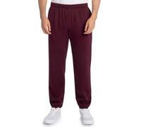 Fruit of The Loom Pantalon de survêtement et Jogging en Polaire Eversoft pour Homme (Standard et Grand Homme), Bas élastique - Bordeaux, XL