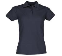Fruit of The Loom Polo Femme, Bleu foncé, Medium
