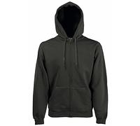 Fruit of the Loom - Premium Sweat - SS107M - Veste à Capuche - Homme - Gris (anthracite) - Taille: M