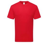 Fruit of the Loom Pure Cotton T | T-shirt homme et femme | 100 % coton biologique, col rond, coupe classique, étiquette Tear-Away | T-shirt basique durable